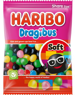 Dragibus Haribo en sachet 120g - My Candy Factory