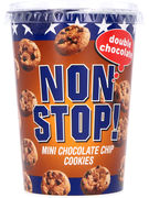 NON STOP COOKIES DOUBLE CHOCOLAT 125GR NON STOP COOKIES DOUBLE CHOCOLAT 125GR