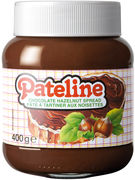 PATELINE PATE A TARTINER CHOCO NUT 400GR (OV 12) PATELINE PATE A TARTINER CHOCO NUT 400GR (OV 12)