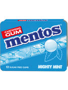 MENTOS GUM MIGHTY MINT BLISTER 12P
