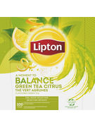 LIPTON FEEL GOOD SELECTION GREEN TEA CITRUS PROF 100S 130GR