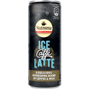 NUTROMA ICE CAFFE LATTE CANS 25CL NUTROMA ICE CAFFE LATTE CANS 25CL