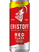ERISTOFF RED FLASH 5° CANS 33CL