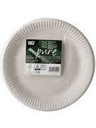 ASSIETTES CARTON PURE ROND BLANC 23CM X25P (OV 16) ASSIETTES CARTON PURE ROND BLANC 23CM X25P (OV 16)