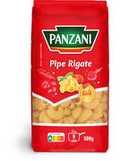 PANZANI PIPE RIGATE 500GR (OV 12)