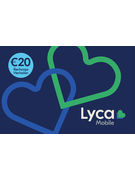 LYCAMOBILE RECHARGE 20€