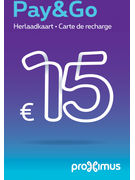 PAY&GO RECHARGE 15€
