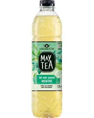 Cristaline thé vert menthe - pack de 24 Pet 50cl