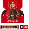 COTE D OR BAT FONDANT NOISETTES ENT  45G