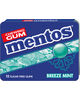 MENTOS GUM BREEZE MINT BLISTER 12P