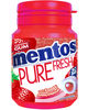 MENTOS bottle GUM PURE FRESH STRAWBERRY 30P