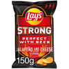 LAY S STRONG CHEESE & JALAPENO 150GR
