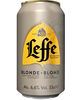 LEFFE BLONDE CANS 33CL