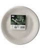 ASSIETTES CARTON PURE ROND BLANC 23CM X25P (OV 16)