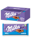MILKA TABLETTE COOKIES 100GR