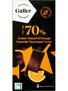 GALLER TAB 80g NOIR 70% ORANGE