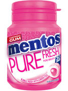 MENTOS bottle GUM PURE FRESH BUBBLEFRESH 30P