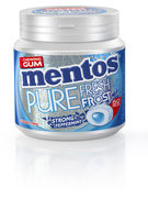 MENTOS GUM PURE FR.FROST STG  PEPPERMINT 50P