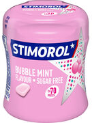 STIMOROL bottle BUBBLE MINT S/S 70P