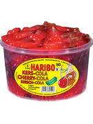 Haribo TUBO CHERRY COLA BOTTLES 150p