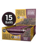 FULFIL CHOCOLATE BROWNIE PROTEIN BAR 55GR FULFIL CHOCOLATE BROWNIE PROTEIN BAR 55GR