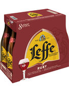 CASIER LEFFE RUBY 8-PACK 5° 33CL CASIER LEFFE RUBY 8-PACK 5° 33CL