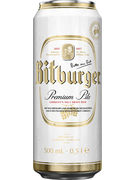 BITBURGER 50cl slim CANS 4-pack