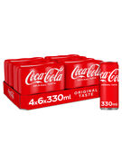 COCA COLA SLEEK CANS 33CL 6-PACK