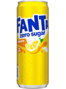 FANTA ZERO LEMON SLEEK CANS 33CL 6pack