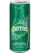PERRIER SLIM CANS 33CL 6Pack