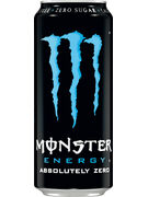 MONSTER 50cl ABSOLUTELY ZERO CANS 4pack