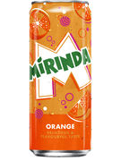 MIRINDA ORANGE SLEEK CANS 33CL
