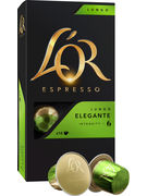 L OR ESPRESSO LUNGO ELEGANTE 100% ARAB. 10caps