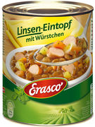 ERASCO 800g LINSENEINTOF MIT WURST