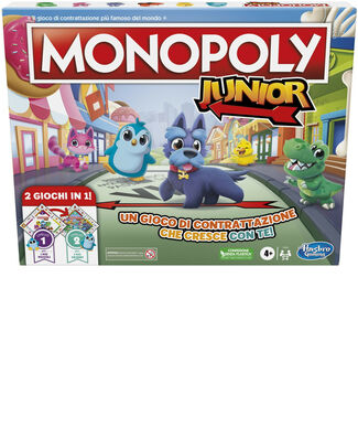 Monopoly junior - jeu de société pour enfants - jeu de plateau - La Poste